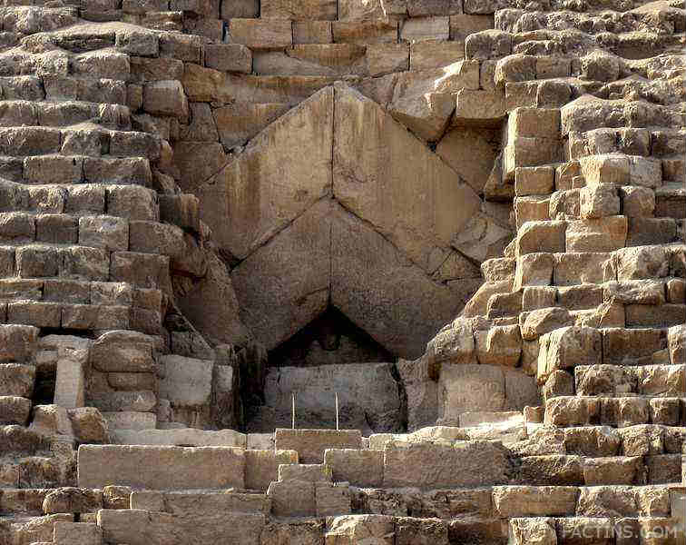 The Great Pyramid- The Entrance