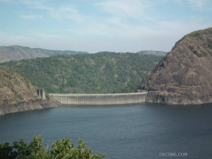 Idukki Arch Dam Aerial View