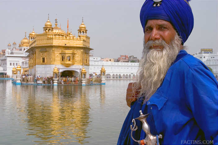 Holy Guards at Golden Temple