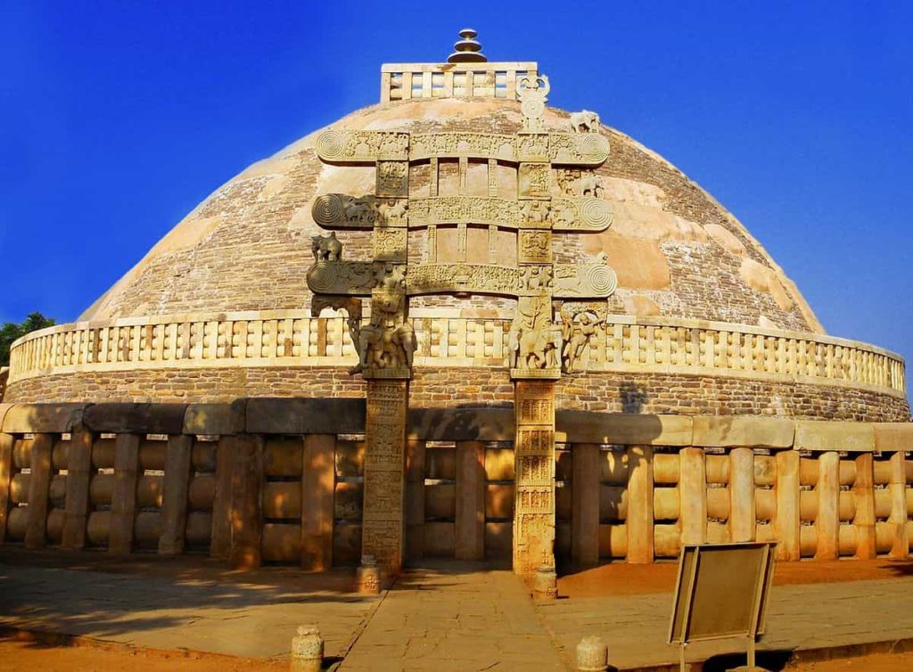 The Great stupa at sanchi - interesting facts about ashoka the great - Factins