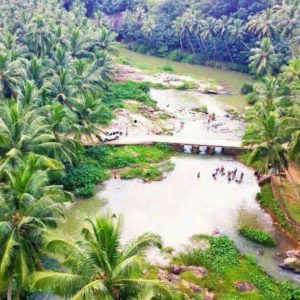 Mathur bridge top view - Hanging Bridge - Factins