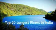 Top 20 Longest Rivers in India