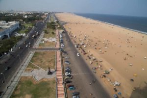 Marina Beach - Tourist Places in Tamilnadu - Factins