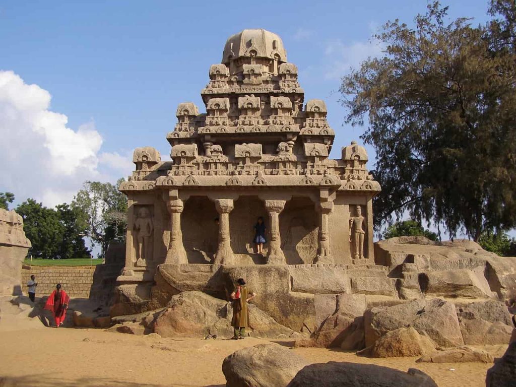 ganesh ratha temple mamallapuram - group of monuments at mahabalipuram - factins