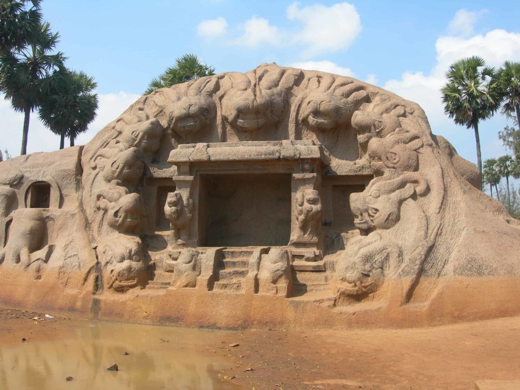 tiger cave mamallapuram - group of monuments at mahabalipuram - factins
