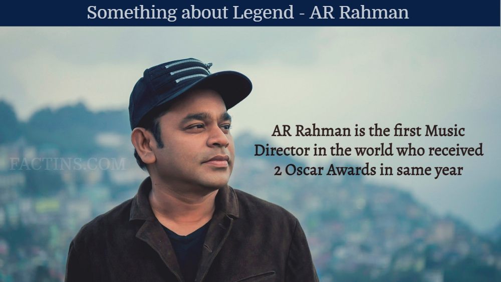 Something Interesting about AR Rahman