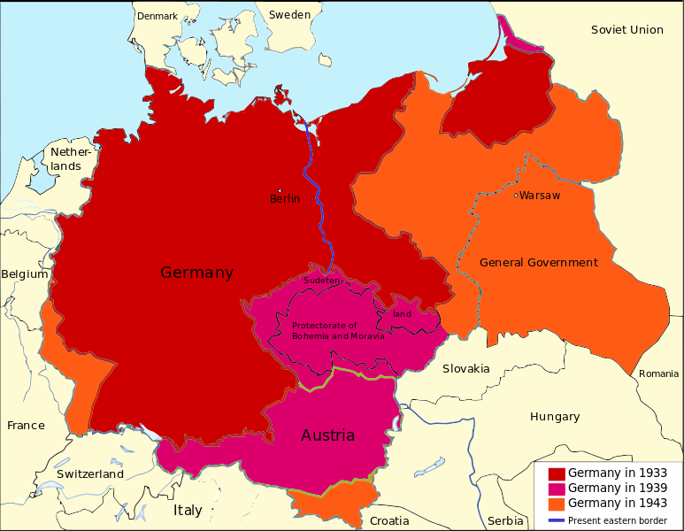 Germany map and interesting facts