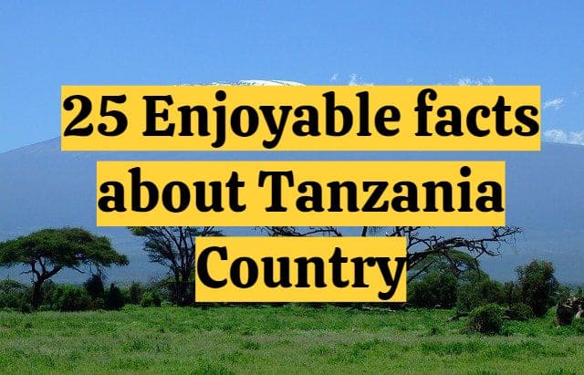 tanzania travel facts