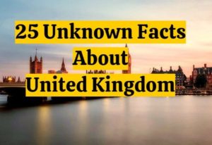 25 amazing facts united kingdom