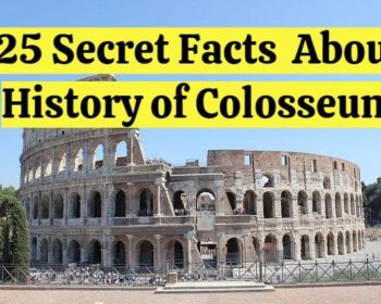 25 secret facts history of colosseum