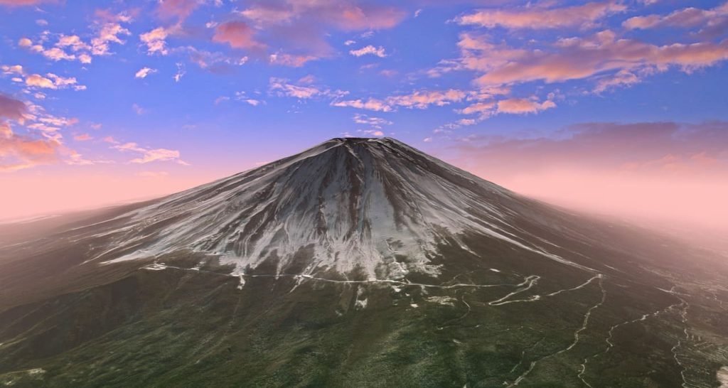 Japan Mountain Mount Volcano Fuji