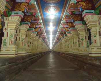 Grand_corridorrameshwaram_templetamilnadu_
